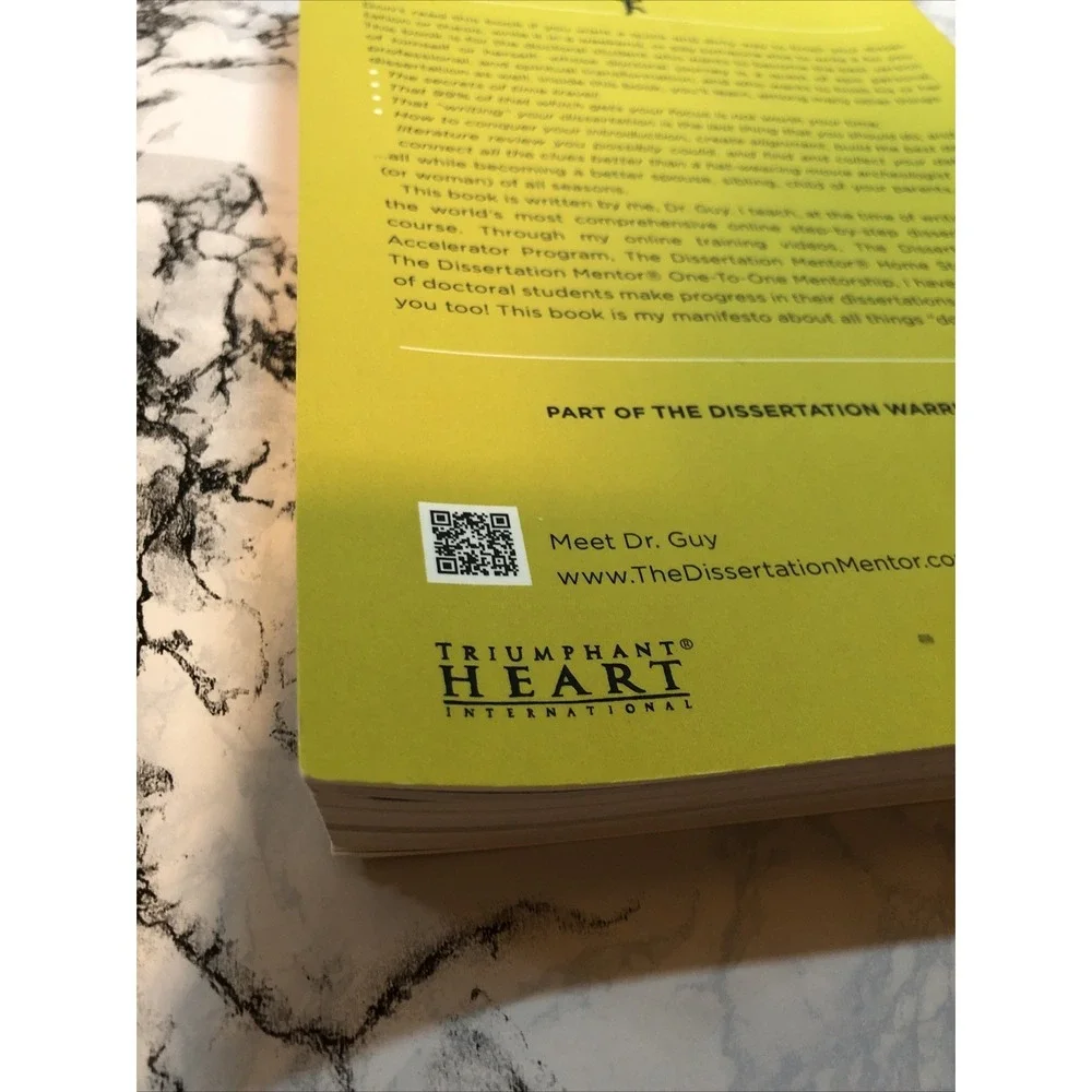 Dissertation Warrior : The Ultimate Guide to Being the Kind of Person Guy White‎